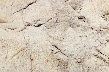 Eski beton duvar doku çizik ve hillocks ile yıpranmış. Arka plan