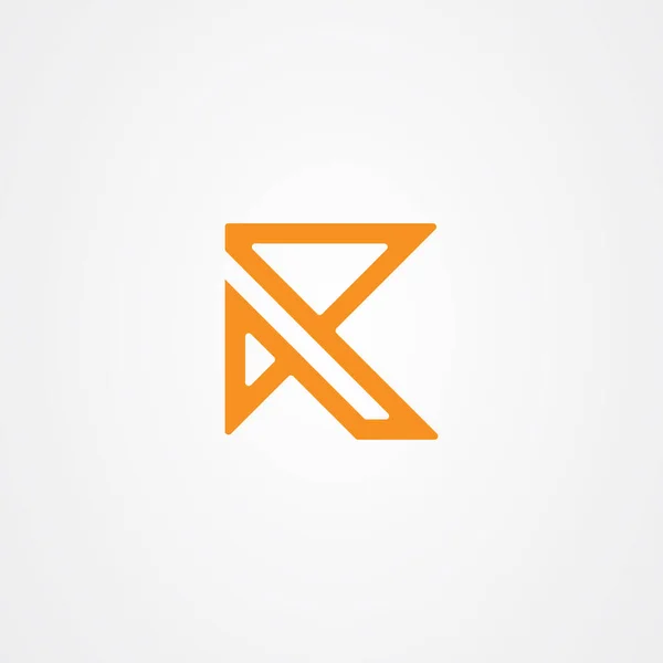 Lettera iniziale R logo per l'azienda — Vettoriale Stock