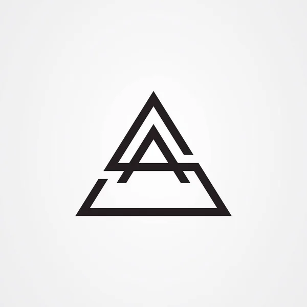 Carta inicial SA ícone design vetor logotipo —  Vetores de Stock