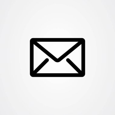 İleti simgesi vektörü, posta sembolü