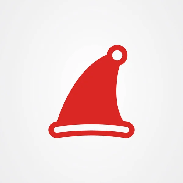Santa claus hat icon vector design. — 스톡 벡터