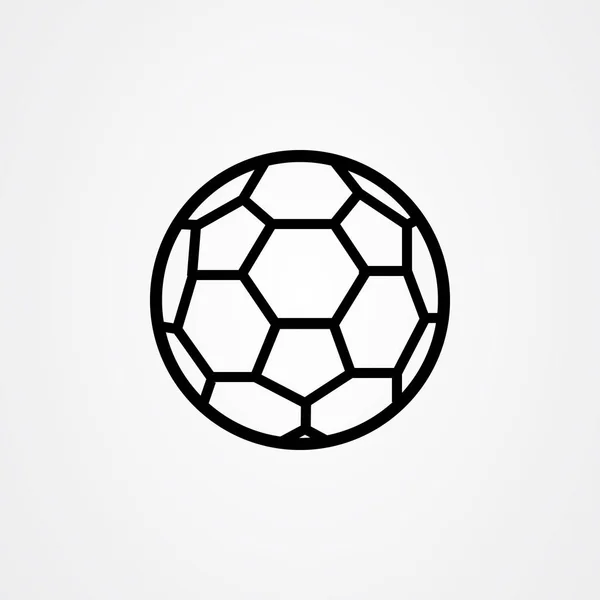 Handball-Ikone Logo-Vektor-Design — Stockvektor