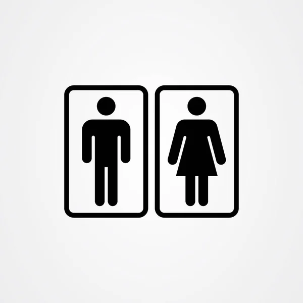 Gender, man and woman icon — 스톡 벡터