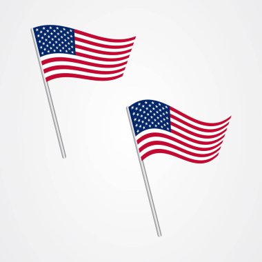 Amerika Birleşik Devletleri bayrak vektörü