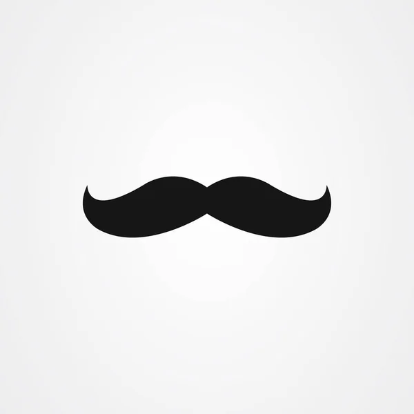 Design de vetor ícone de bigode —  Vetores de Stock