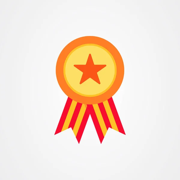 Award icon. simple flat vector illustration — Stock Vector