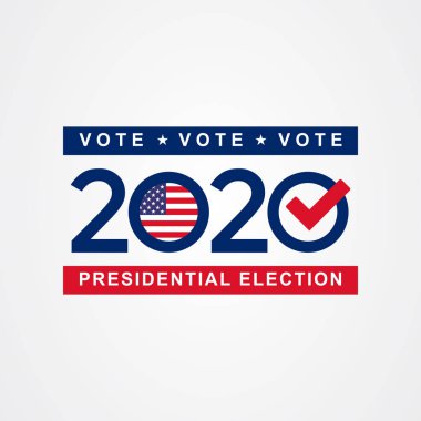 2020 Amerika Birleşik Devletleri Başkanlık seçim bayrağı.