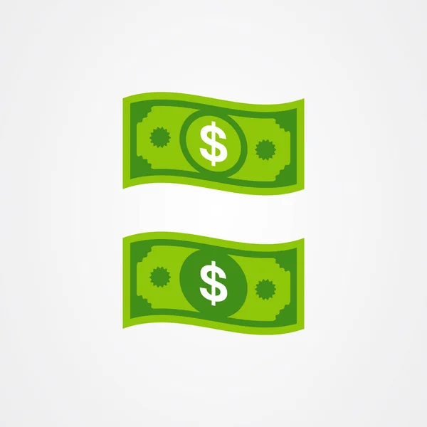 Dollar money icon vector. Cash payment symbol. Dollar sign. — Stock Vector