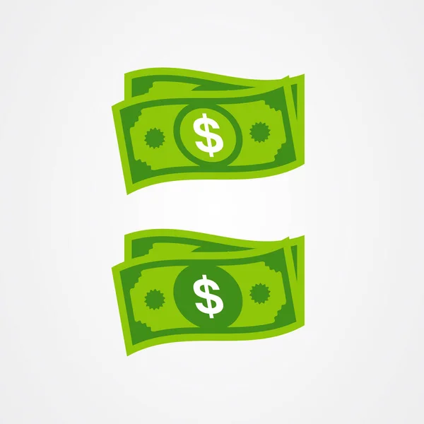 Dollar money icon vector. Cash payment symbol. Dollar sign. — Stock Vector