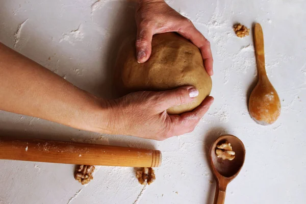 Bake çerezleri, un, hamur