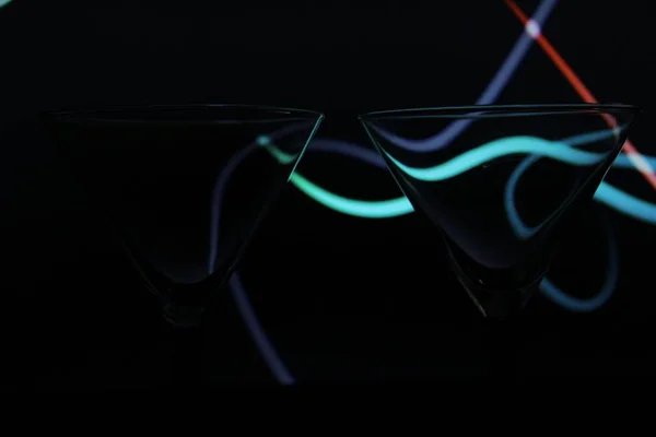 Abstraction glasses glass — Stock Photo, Image