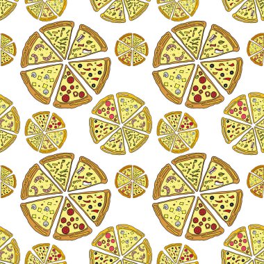 Pizza model, peynir, pizzacı