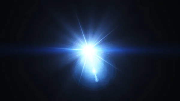 ไฟดาวพลุเลนส์ที่สมจริงและองค์ประกอบเรืองแสงบนพื้นหลัง . รูปภาพสต็อก