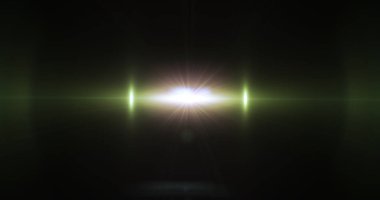 Gerçekçi objektif mercek parlamaları, ışık sızıntıları, bindirmeleri.