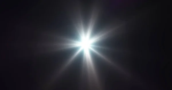 Sinalizadores de lentes realistas, vazamentos de luz, sobreposições . — Fotografia de Stock