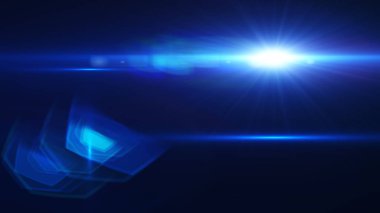 Dijital özel ışık efektleri siyah arka plan, soyut Len flare tarihinde fişekleri.