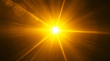 Dijital özel ışık efektleri siyah arka plan, soyut Len flare tarihinde fişekleri.