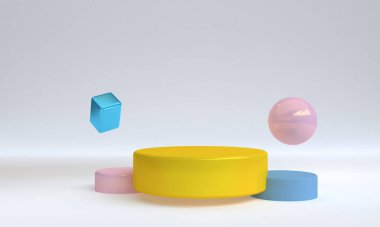 3d soyut biçim arkaplanı. Kavram: poster, reklam, kapak tasarımı, kitap tasarımı, CD kapağı, broşür, web tasarım arka planı.