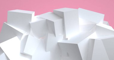 3d soyut biçim arkaplan kavramı: poster, reklam, kapak tasarımı, kitap tasarımı, cd kapağı, broşür, web tasarım arkaplanı.