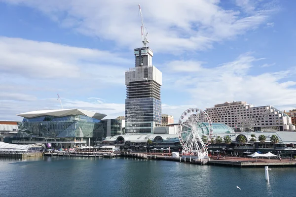 Blick auf Liebling Harbour mit Wasserfront — Stockfoto