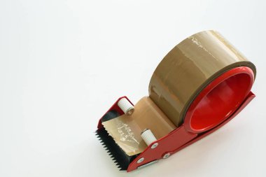 işlem ambalaj izole kahverengi yapışkan bant