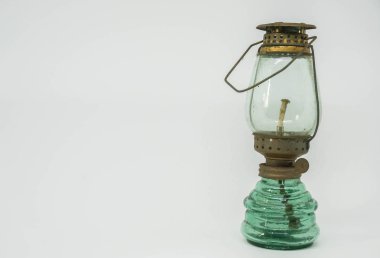 izole eski vintage lamba