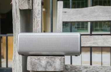 dikdörtgen taşınabilir radyo sözcü kapatmak