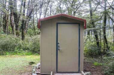 Milli park içinde Mobil Tuvalet