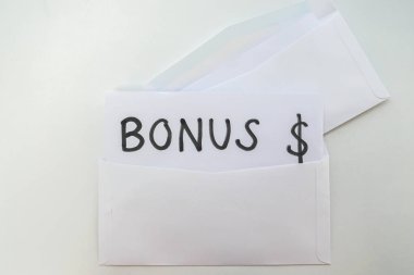 çalışan ödül için yıllık bonus izole zarf