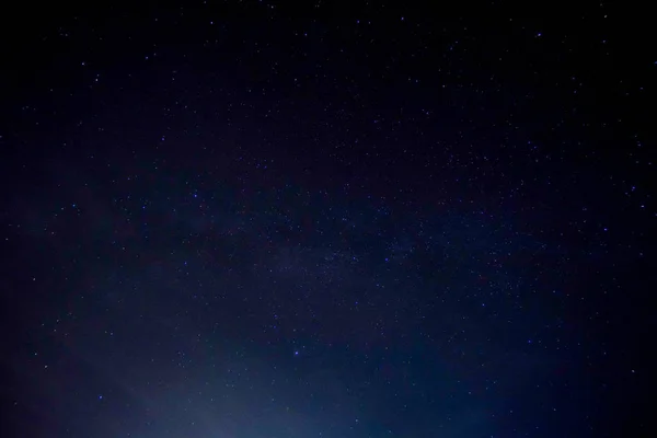 Ruido Estrellas Grano Galaxia Vía Láctea Cielo Oscuro Noche — Foto de Stock