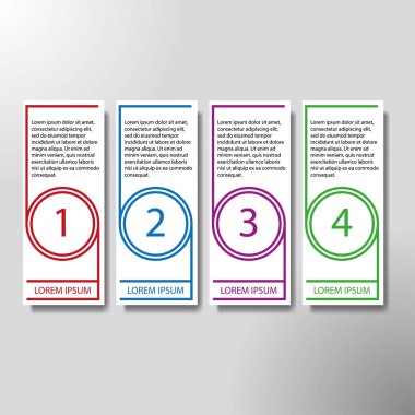 Infographic tasarım vektör ve pazarlama simgeler kullanılabilir iş akışı düzeni, diyagram, faaliyet raporu, web tasarımı için.