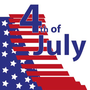 Dört Temmuz. Dört Temmuz kutlama basit örnek. ABD Bağımsızlık günü. Amerika özgürlük.