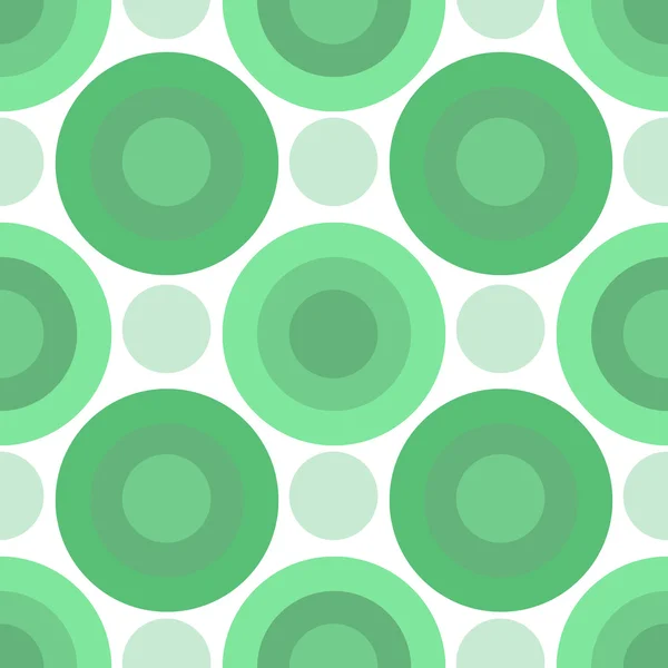 Yeşil daireler desen