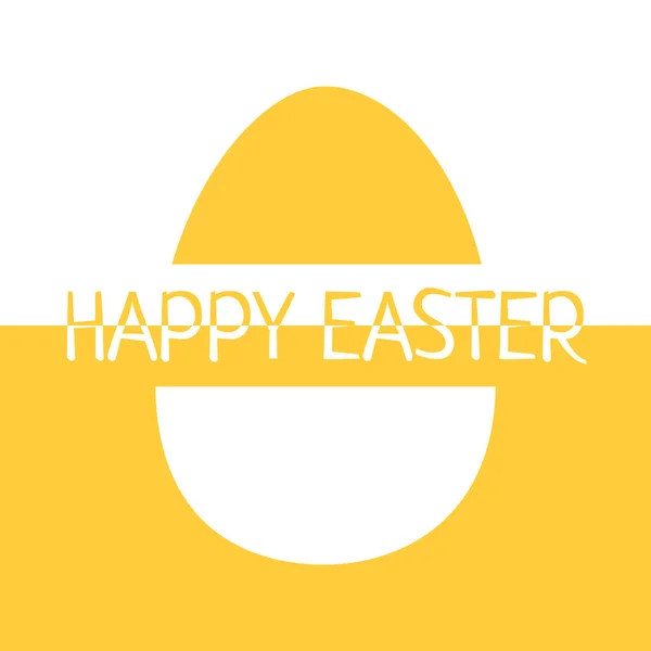 Mutlu Paskalya tebrik kartı, vektör çizim