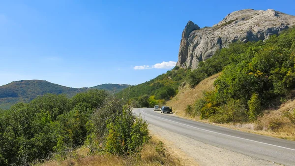 Montagne en forêt — Photo