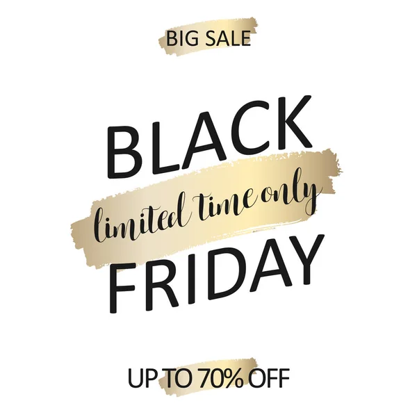 Abstract Black Friday sale design — Stock Vector