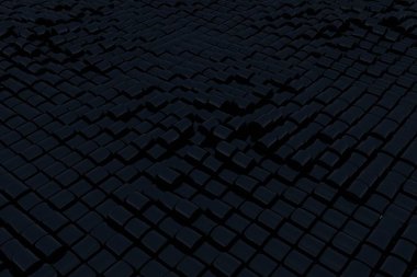 Siyah parlak küpleri soyutlama arka plan