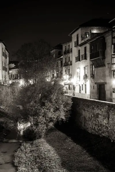 Nikdy nekončící světla v Granada — Stock fotografie