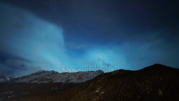 Noche Timelapse HD — Vídeos de Stock