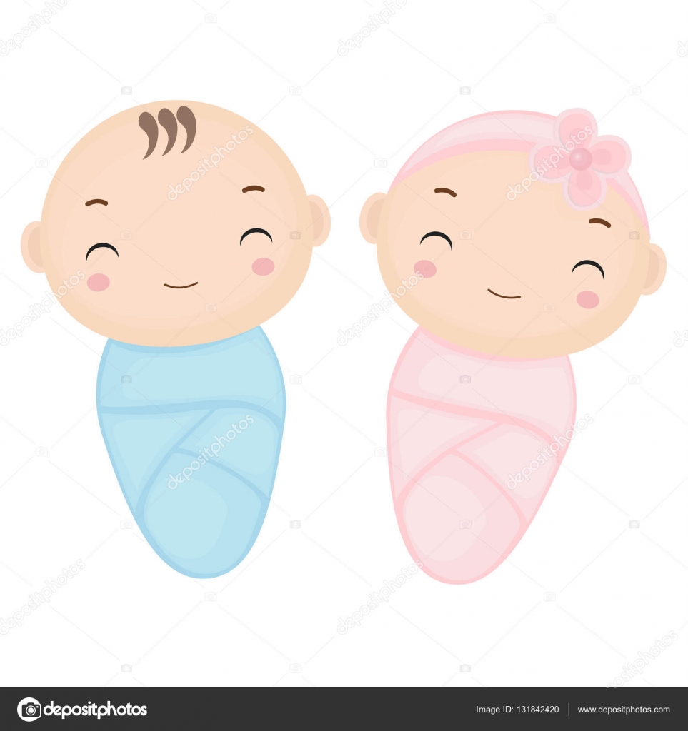 Cute Cartoon Twin Boy and Baby Girl Cartoon. Stock Vector Image by ©Aghadhia #131842420 Cute Cartoon Twin Boy and Baby Girl Cartoon. Stock Vector Image by ©Aghadhia #131842420