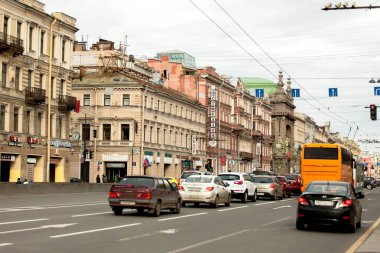 St. Petersburg, Nevsky Prospekt'e. 1.05.2015