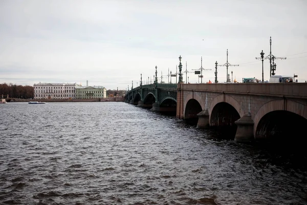 San Pietroburgo Trinity Bridge 2015 — Foto Stock