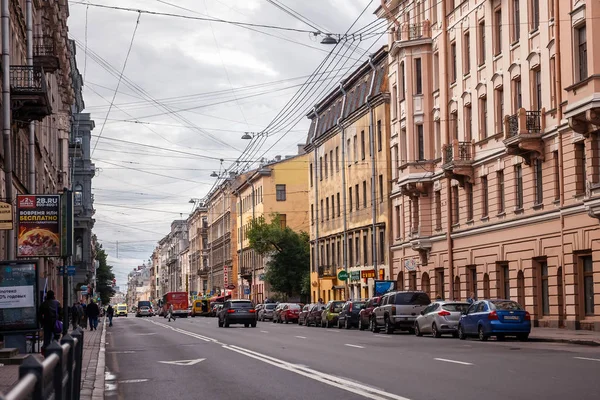 Rusia San Petersburgo Camina Por Ciudad 2017 — Foto de Stock