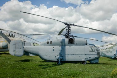 Rusya. Askeri Teknik Müzesi. K. G. Sakharov. Tolyatti şehri. 12.7.2015.