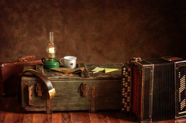 Askeri geçmişi var. Stüdyo dekorasyonları. Askeri özellikler. Hatırlıyorum, gurur duyuyorum! Zafer Günü. 9 Mayıs.