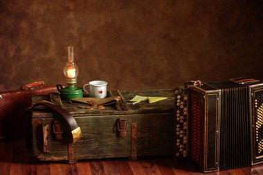 Askeri geçmişi var. Stüdyo dekorasyonları. Askeri özellikler. Hatırlıyorum, gurur duyuyorum! Zafer Günü. 9 Mayıs.