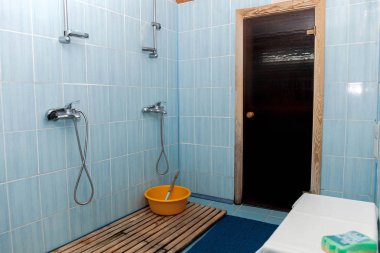 Sauna. Hamam. Steamroom. Yıkama.