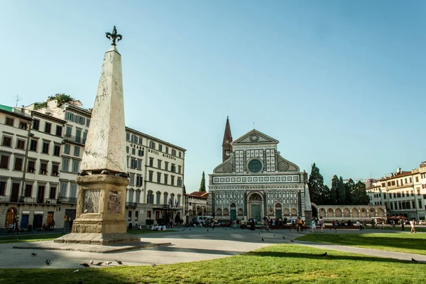 Basiliek Santa Maria Novella, Florence, Italië — Stockfoto