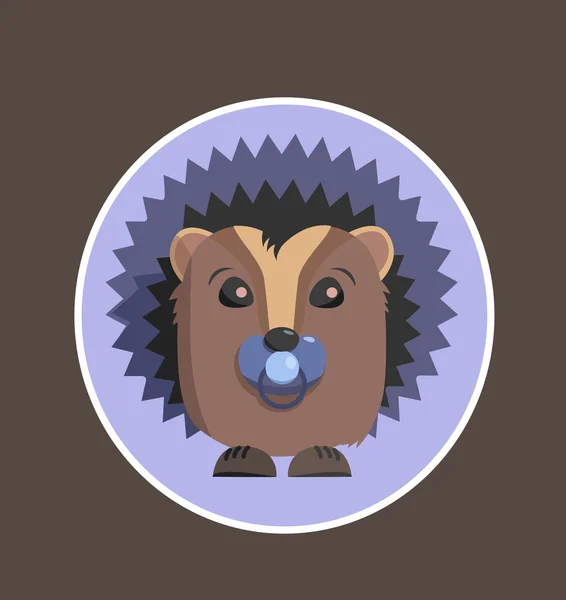 meme başı ile kirpi