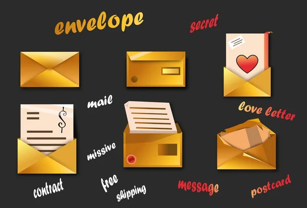 posta zarf kümesini